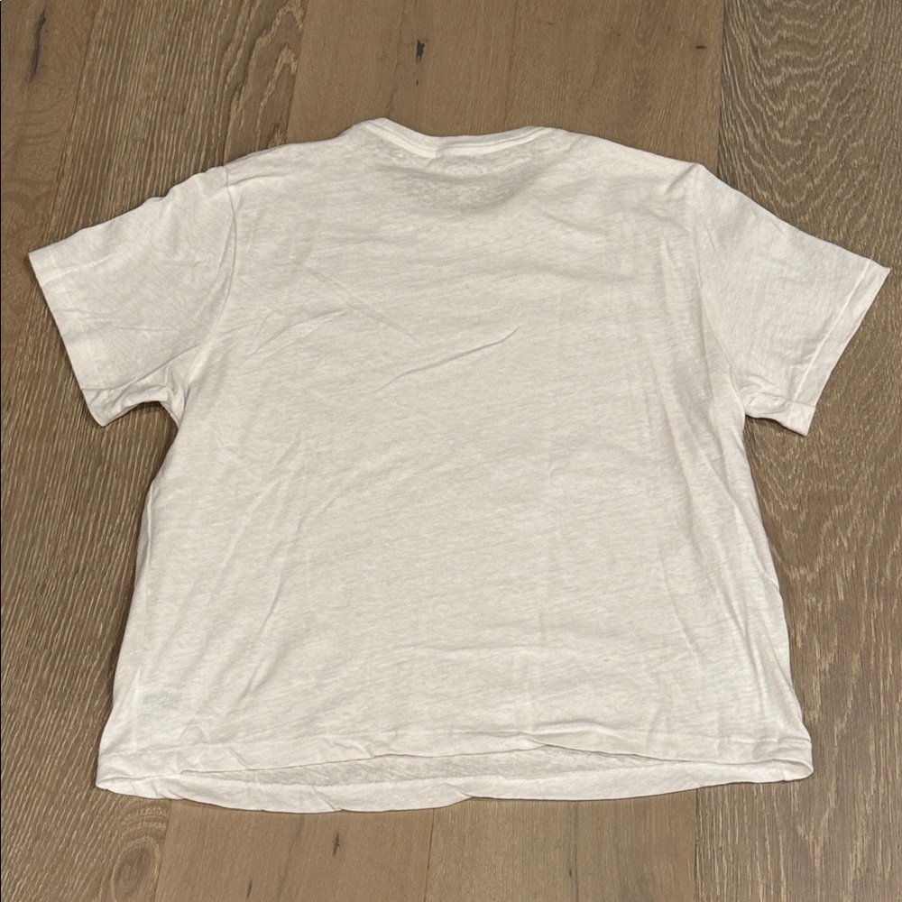 RE/DONE WHITE BOXY T SIZE L 100% COTTON RN#146770 - Picture 2 of 5